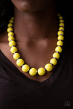 Papparazzi Everyday Eye Candy - Yellow Necklace