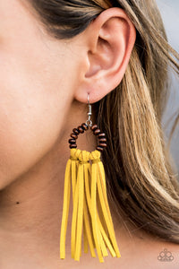 Easy To PerSUEDE - Yellow Earrings 2020 Unwritten Preview