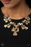 The Sands of Time - Paparazzi  Gold Necklace