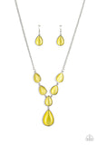 Dewey Decadence Yellow Necklace