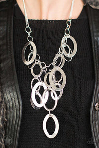 A Silver Spell  Silver Necklace Paparazzi Accessories