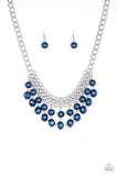 5th Avenue Fleek - Blue  Necklace Paparazzi Accessories