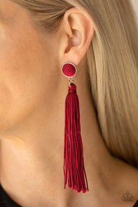 Tightrope Tassel - Red