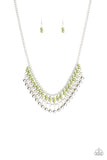 Beaded Bliss - Green Necklace Paparazzi Accessories