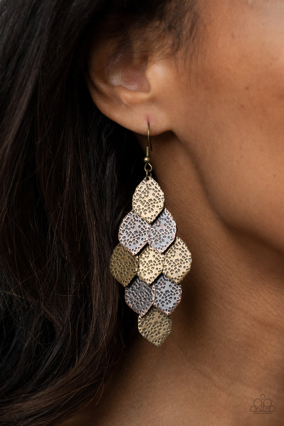 Loud and Leafy - Multi Earrings