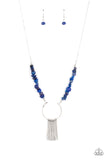 With Your ART and Soul - Blue Necklace Paparazzi Accessories