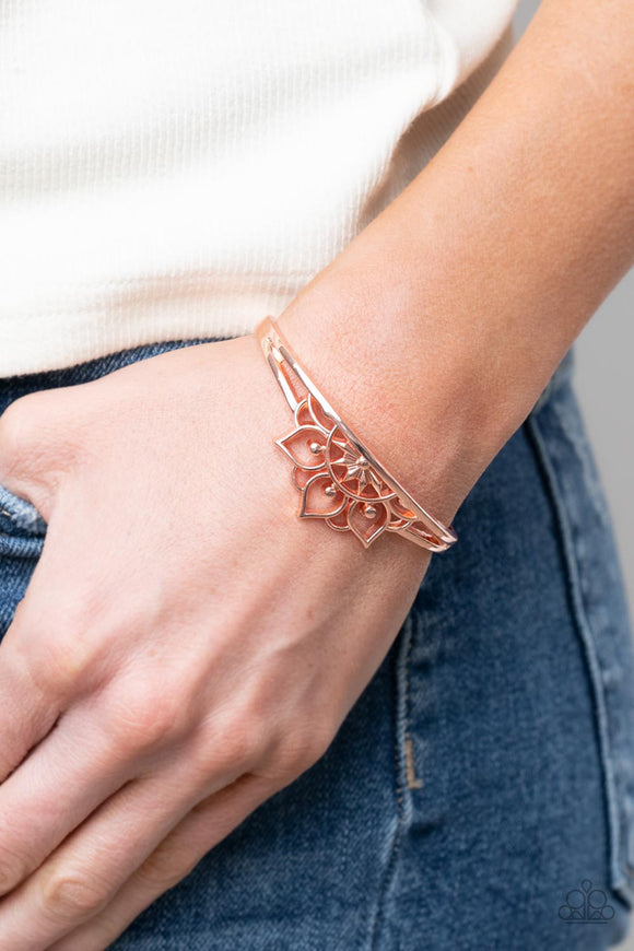 Mandala Mindfulness - Copper Bracelet Paparazzi Acessories