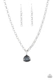 Gallery Gem - Silver Necklace Paparazzi Acessories