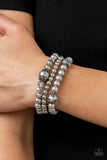 Positively Polished - Silver  Paparazzi Bracelet