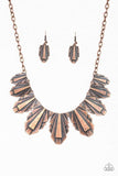 Cougar Cave Paparazzi Copper Necklace