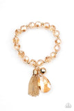 Leaving So Swoon Paparazzi Gold Bracelet