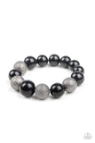 Humble Hustle Paparazzi Black Bracelet