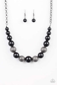 Color Me CEO Paparazzi Black Necklace