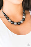 Color Me CEO Paparazzi Black Necklace