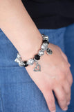 Fabulously Flirty Paparazzi Black Bracelet